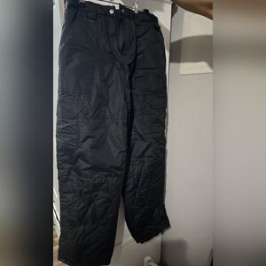 Men's Black Snow Pants